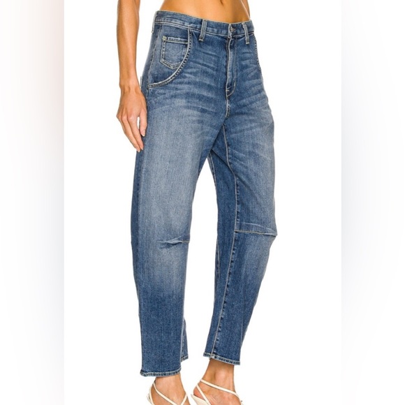 Nili Lotan Emerson denim classic Barrel Jeans size 26 new - Picture 3 of 8